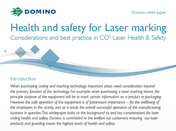 Health and safety for Laser marking